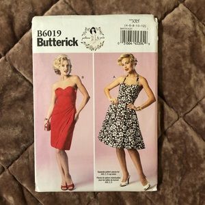 Butterick Gertie 6019 Retro Dress Sewing Pattern